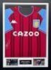 Steven Gerrard Signed And Framed Aston Villa Shirt Certificate of Authenticity
