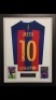 Lionel Messi Signed And Framed Barcelona Shirt Coa
