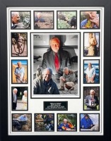 David Attenborough Signed And Framed Display Coa