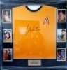 William Shatner Signed And Frame Star Trek Shirt Coa