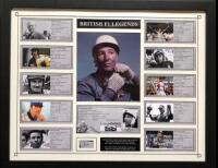 Stirling Moss Signed And Framed Formula 1 Display Coa