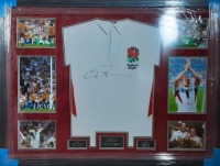 Johnny Wilkinson Signed And Framed England Shirt In A 2003 World Cup Displa Coa