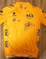 Geraint Thomas Signed Tour De France Shirt Coa