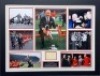 Sir Matt Busby Signed And Framed Manchester United Display Coa