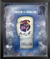 Tony Bellew Signed Boxing Glove In A Creed Display Coa