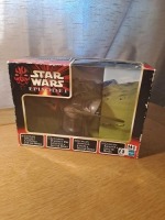 Star Wars Episode 1 Gungan Assault Cannon And Jar Jar Binks. Opening Sheilas And Vanes Hasbro #84368