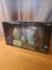 Star Wars The Power Of The Force Jedi Spirits Anakin, Yoda, Obi-Wan, Star Wars The Power Of The Force Jedi Spirits&acirc;&nbsp;Anakin, Yoda, Obi-Wan, 3 Figures Inside. Hasbro #84058