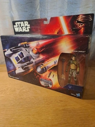 Star Wars Rebels Y-Wing Scout Bomber With Kanan Jarrins Star Wars Rebels Y-Wing Scout Bomber With Kanan Jarrins Special Edition, Comes With Vehicle And Figure. Hasbro