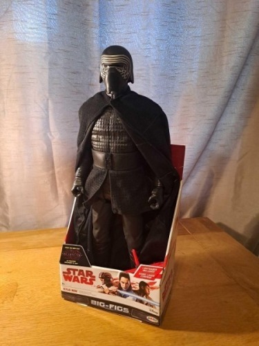 Star Wars The Last Jedi Big Figs Kylo Ren Light Saber Included, Jakks Pacific, Disney