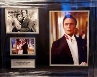 Christopher Plummer Signed And Frameda Sound Of Music Display Certificate of Aucthenticity
