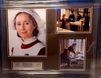 Gemma Jones Signed And Framed Harry Potter Display Certificate of Aucthenticity