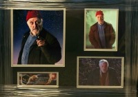 Bernard Cribbins Signed And Framed Dr Who Display Certificate of Aucthenticity