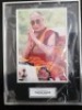Tenzin Gyatso Signed And Framed Dalai Lama Display Coa