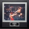 Jean-Claude Van Damme And Bolo Yeung Dual Signed And Framed Bloodsport Display Certificate of Aucthenticity