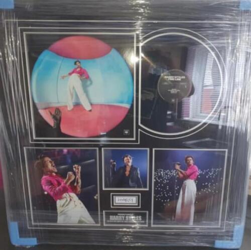 Harry Styles Signed And Framed One Direction Display Certificate of Aucthenticity