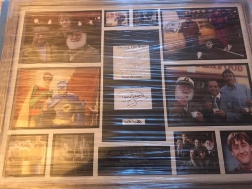 David Jason, Nicholas Lyndhurst, Uncle Albert Triple Signed And Framed Only Fools And Horses Display Certificate of Aucthenticity