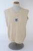 Ian Botham. Somerset 2nd XI sleeveless sweater issued to and worn by Botham in his early playing career. The woollen sweater with emblem of mid blue dragon and red tongue to chest. Maker unknown. Slight staining to reverse, otherwise in very good conditio