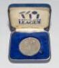 Ian Botham. John Player League 1976. Original silver metal Runner-Up medal awarded to Botham playing for Somerset who finished in second position to winners Kent in the 1976 competition. 1.75”x2”. In official presentation case. G/VG. - 2