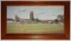 Ian Botham. Somerset C.C.C. Five framed and glazed photographs and prints from Botham’s personal collection relating to Botham and Somerset C.C.C. including a large mono press photograph of Botham receiving the award as captain of the Somerset team who be - 3