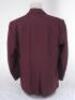 Ian Botham. Queensland 1st XI maroon blazer and tie worn by Ian Botham during the 1987/88 season in which he played with the club. The blazer by George Symons of Brisbane with embroidered &lsquo;Q.C.A.&rsquo; emblem to breast pocket. Very good condition. - 4