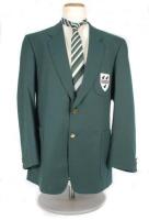 Ian Botham. Worcestershire 1st XI blazer worn by Ian Botham during the period in which he played for the club. The green blazer by Carl Stewart with embroidered three black pears county emblem to breast pocket. Sold with an official tie issued to commemor
