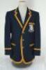 Ian Botham. M.C.C. tour blazer issued to and worn by Ian Botham for the 1979/80 to Australia and India. The blazer by Simpson of Piccadilly with embroidered M.C.C. touring emblem of St George & Dragon and scroll beneath with tour details ‘1979 Australia- 