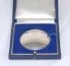 Ian Botham. ‘The Prudential Trophy. England v Pakistan 1978’. Hallmarked silver convex medal presented to Botham for the two match one day international series. The medal with relief of cricket ball seam to centre and titles to outer edge. Maker’s mark ‘R