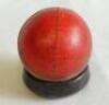 Ian Botham. A &lsquo;Dukes Special County&rsquo; cricket ball used in the third Test, England v New Zealand at the Oval in 1986. The ball marked in ink &lsquo;Oval 86&rsquo;. In the 3rd Test Botham took 3-75 in the New Zealand innings and scored 59no in England&rsquo;s first innings, - 3