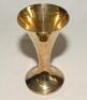 Ian Botham. England tour of Australia 1986/87. A concave gilt metal trophy presented to Botham as &lsquo;Player of the Match&rsquo; in the first Test match against Australia at Brisbane in November 1986. The trophy engraved to base &lsquo;Ian Botham. Player of the Match. F