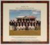 England tours to Fiji, New Zealand & Pakistan 1984, and to the West Indies 1986. Three official unsigned colour photographs of England touring parties from Ian Botham&rsquo;s personal collection. Teams are for the 1983/84 tour to Fiji, New Zealand and Pakistan 