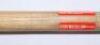Ian Botham. M.C.C. tour of Australia 1986/87. Original Gray-Nicolls cricket stump from the fourth Test match, England v Australia played at Melbourne on the 26th-28th December 1986. The stump was taken as souvenir after the match by Botham and has been ma