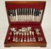 Ian Botham. &lsquo;England tour of Australia 1986-87&rsquo;. Silver plated sixty piece canteen of cutlery presented to Ian Botham to commemorate playing for England in Australia in 1986/87. The canteen of cutlery includes settings for 8 people plus serving spoons, ch