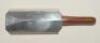Ian Botham. Pewter cricket bat shaped hip flask, the handle being made of wood, presented to Ian Botham as a member of the England team who played in the One Day International series against the Australians in 1989. The hip flask, with engraved inscriptio - 2