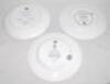 Ian Botham. Commemorative plates. Three plates, &lsquo;Centenary of Test Cricket at Old Trafford 1984&rsquo;. Coalport commemorative bone china plate with details of the match, England v West Indies, July 1984 plus portraits of leading players to outer border. To ver - 2