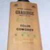 Ian Botham. A Gradidge &lsquo;Colin Cowdrey&rsquo; autograph bat signed to the verso by the England and Australian Test teams of 1961. There are eleven England and thirteen Australian signatures. Signatures include Peter May (Cpt), Cowdrey, Statham, Trueman, Dexter, - 2