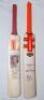 Ian Botham. &lsquo;Knights of Cricket&rsquo;. A Gray-Nicolls &lsquo;Ignite&rsquo; cricket bat signed to face by three cricketing Knights, Sir Richard Hadlee, Sir Vivian Richards and Sir Ian Botham. Sold with a full size bat with image of Botham to its face and which lists all hi