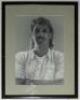 Ian Botham. Three original artworks of Botham from his personal collection. Original watercolour of Botham in bowling action by Roger Harvey, undated, probably c.1980. Approx. 8.5&rdquo;x12&rdquo;. Mounted, framed and glazed, overall 15.25&rdquo;x19&rdquo;. Head and shoulders po - 2