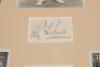 Yorkshire C.C.C. Legends&rsquo; 1920s/ 1930s. Three signatures in ink of Yorkshire players Arthur Dolphin, Roy Kilner and Hedley Verity, each signed to piece and window mounted below accompanying photographs of each player, and team photographs/ postcards of th - 3
