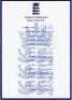 England Tours 1997-2003. Five official autograph sheets, all fully signed, for tours to Lahore & Sharjah 1997 (14 signatures), to Bangladesh for the Wills International Cup 1998 (14), to Australia for the Carlton & United Series 1999 (16), to Kenya, Pakis - 3