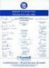 England ‘A’ Tours 1991-1999. Six official autograph sheets, of which four are fully signed. Tours are to Pakistah & Sri Lanka 1991 (18 signatures, lacking one), to Australia 1993 (18), to India & Bangladesh 1994/95 (19), to Australia 1996 (17), to Kenya &
