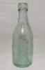 Cricket bottle. Attractive early cricket ginger beer bottle with ‘N.B.D. Watson & Co, Richmond’ with figure of a batsman and ball to the side of the bottle. Approx 8” tall. Odd minor faults otherwise in good condition.