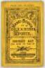 ‘The Cricket Bat and how to use it’. ‘An Old Cricketer’ (Nicholas Wanostrocht). Second edition, Handbooks of Field & River Sports, London 1865. Original stiffened boards with pictorial yellow cloth. Padwick 398. Bookplate of J.W. Goldman to inside front c