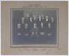 Frank Adams Iredale. New South Wales & Australia 1888-1902. Two original mono photographs featuring Iredale. One depicts the New South Wales Cricket Association Executive 1915-16 featuring Iredale with the five other members of the committee and is signed - 2