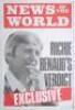 Newspaper posters c.1980s. Nine original large newspaper posters. ‘Enjoy cricket with John Arlott’, The Guardian. ‘Richie Benaud’s Verdict’, News of the World. ‘The Big Hit [Graham Gooch]’ and ‘Ian Chappell’s Test Match Verdict’, Today. ‘Good Reading Alwa - 4