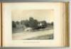 Australian tour of England 1905. Rare presentation photograph album presented to each member of the Australian team who visited Lavington Park and Horse Stud, Sussex on the 13th July 1905. The album, bound in cream boards with title in gilt to front cover - 3