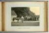 Australian tour of England 1905. Rare presentation photograph album presented to each member of the Australian team who visited Lavington Park and Horse Stud, Sussex on the 13th July 1905. The album, bound in cream boards with title in gilt to front cover - 4