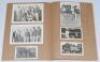 ‘Canadian Club Cricket 1930-1945’. Large scrapbook comprising press photographs and cuttings relating to Canadian cricket of the period. The thirty four mainly candid photographs with the odd original press photograph include larger images depicting a for - 3