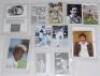 England Test and county 1960s-2000s. A selection of twenty five signed magazine cuttings and a folder of thirty two signed colour printed portraits of county players. Signatures include Tony Lock, J. Edrich, Eddie Leadbeater, Jack Ikin, Dennis Amiss, Bob - 2