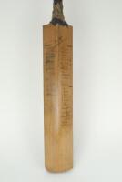 Sydney George Shepherd. Worcestershire 1936. ‘Stourbridge Cricket Week 1937’. Gradidge ‘Imperial Driver’ cricket bat with heading in black to front ‘Stourbridge Cricket Week 1937’ and below the results of the two matches played by Worcestershire in the Co