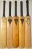 Worcestershire C.C.C. Four full size signed Duncan Fearnley bats including a ‘D.W. Richardson Autograph’ bat signed by fourteen members of the 1967 Worcestershire team, and to the verso by fifteen members of the India touring party, and twelve members of 